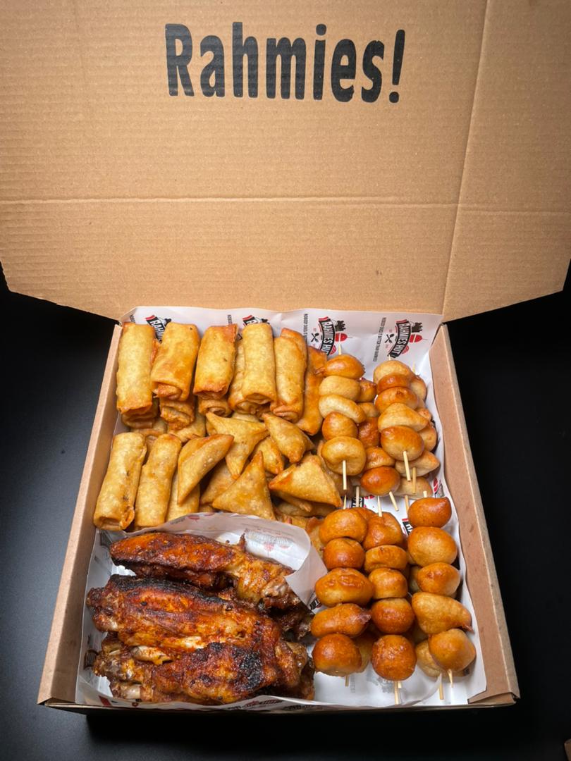 Small chops platter